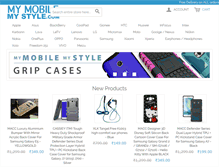 Tablet Screenshot of mymobilemystyle.com